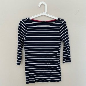 Zara W&B Striped Top